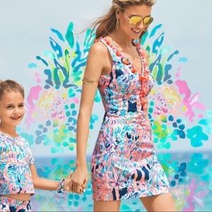 EEUC Cabrey Shift Dress in Head in the Sand